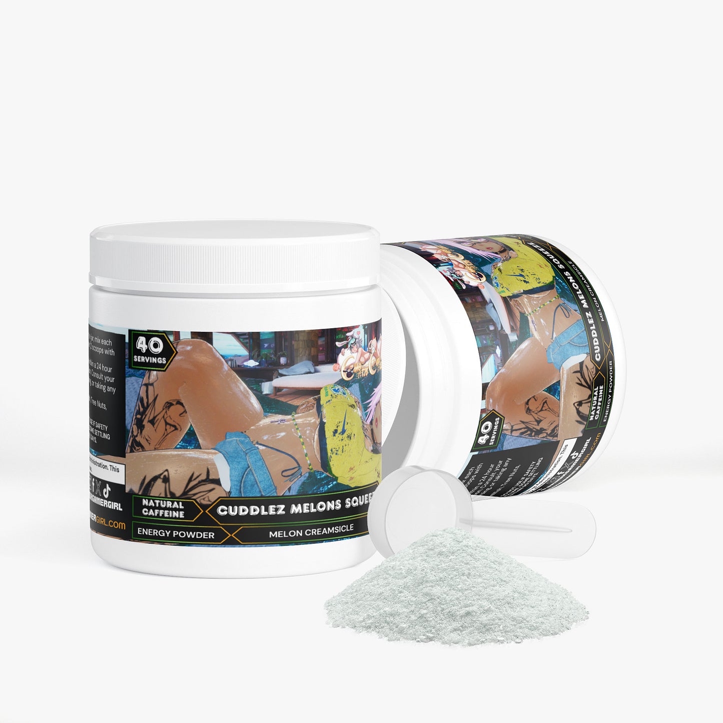 ChaoticCuddlez - Cuddlez Melons Squeeze Energy Powder (Melon Creamsicle)