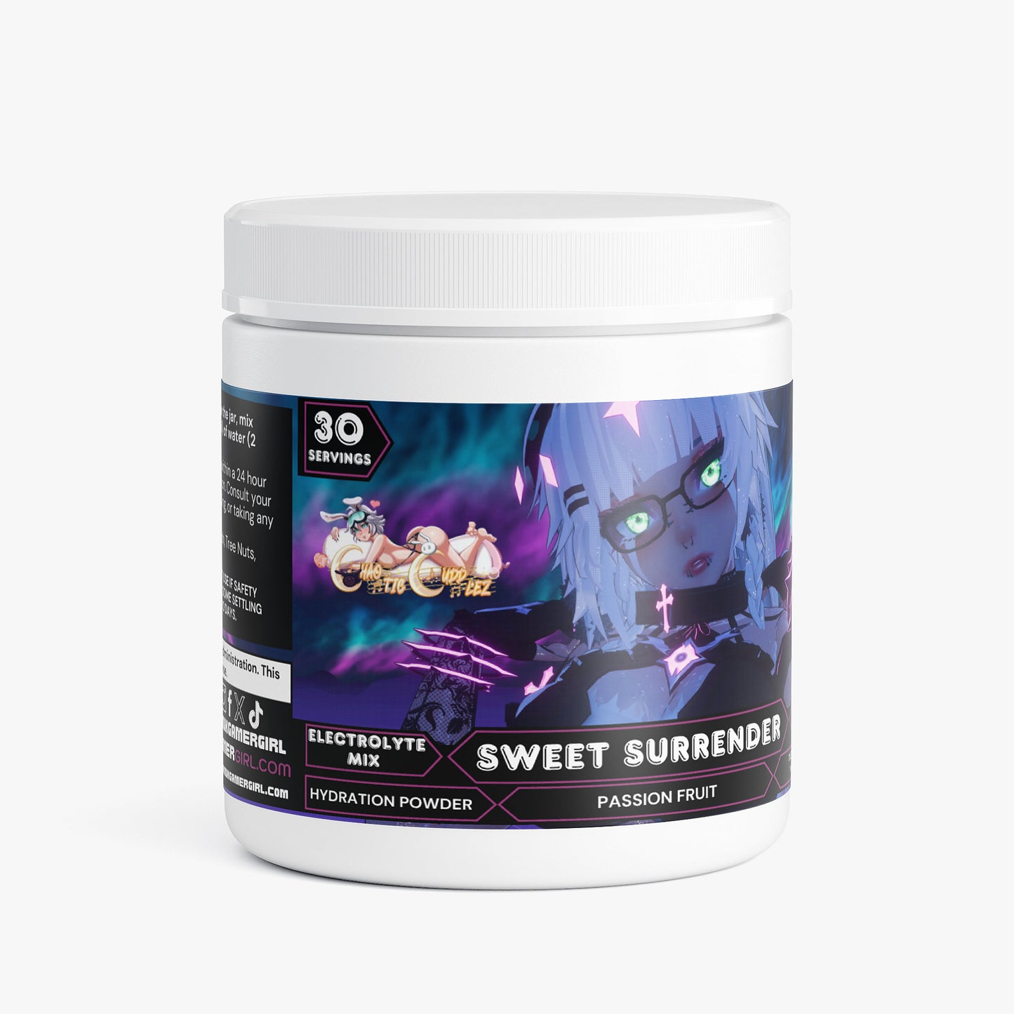 ChaoticCuddlez - Sweet Surrender Hydration Powder (Passion Fruit)