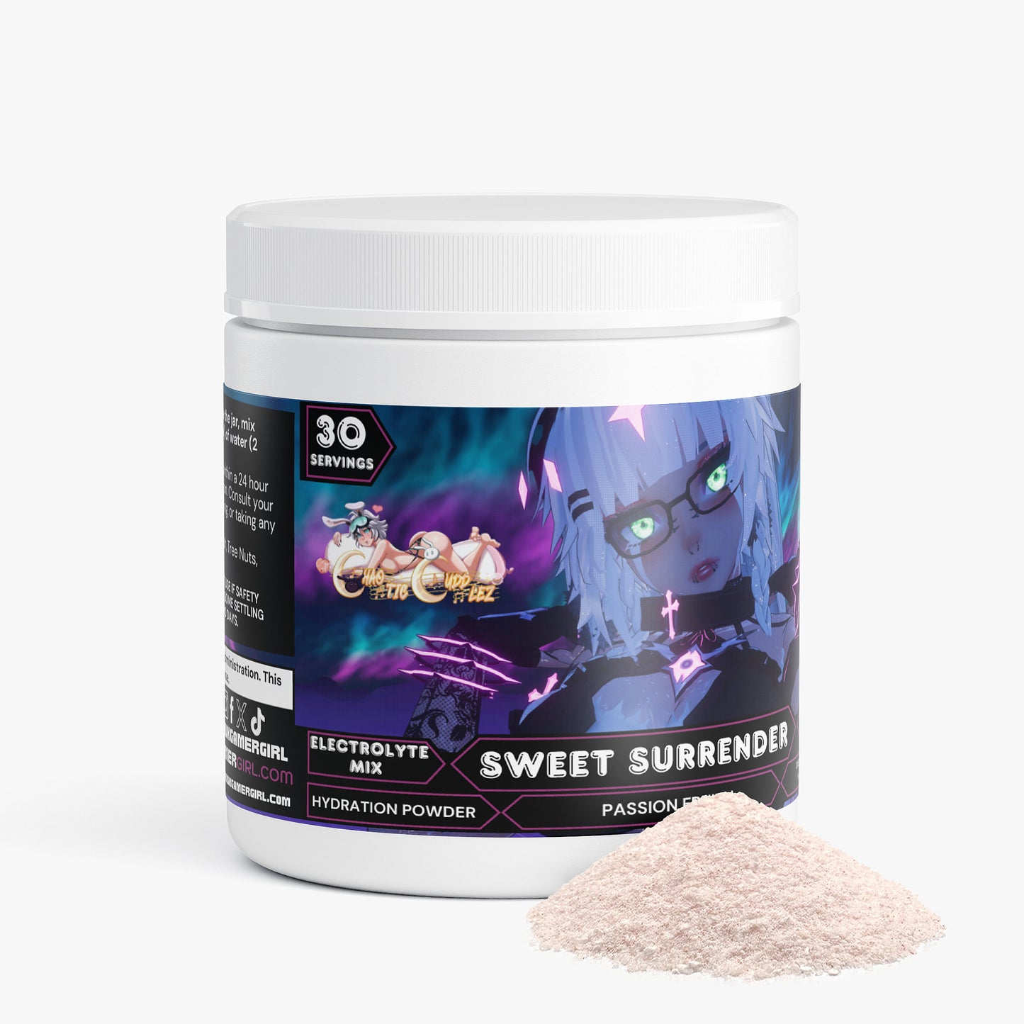 ChaoticCuddlez - Sweet Surrender Hydration Powder (Passion Fruit)