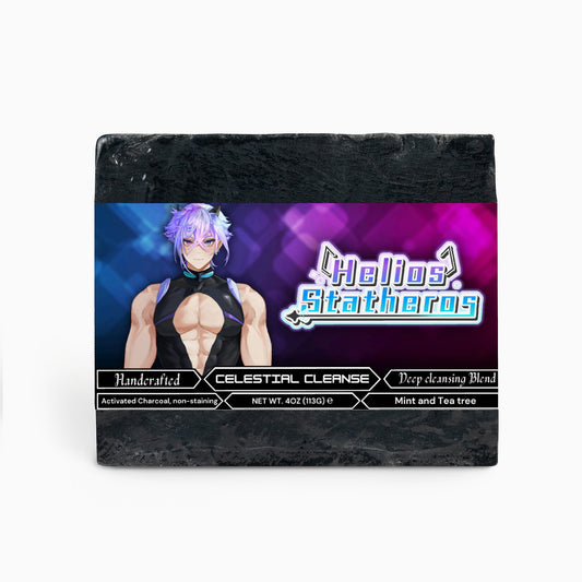 Helios Statheros - Celestial Cleanse Charcoal Soap
