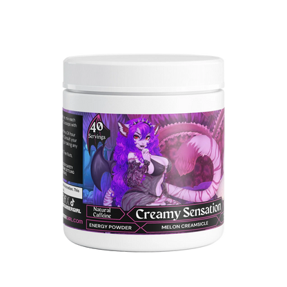 Tigra Valentine - Creamy Sensation Energy Powder (Melon Creamsicle)