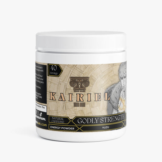 Kairielvt - Godly Strength Energy Powder (Yuzu Flavor)