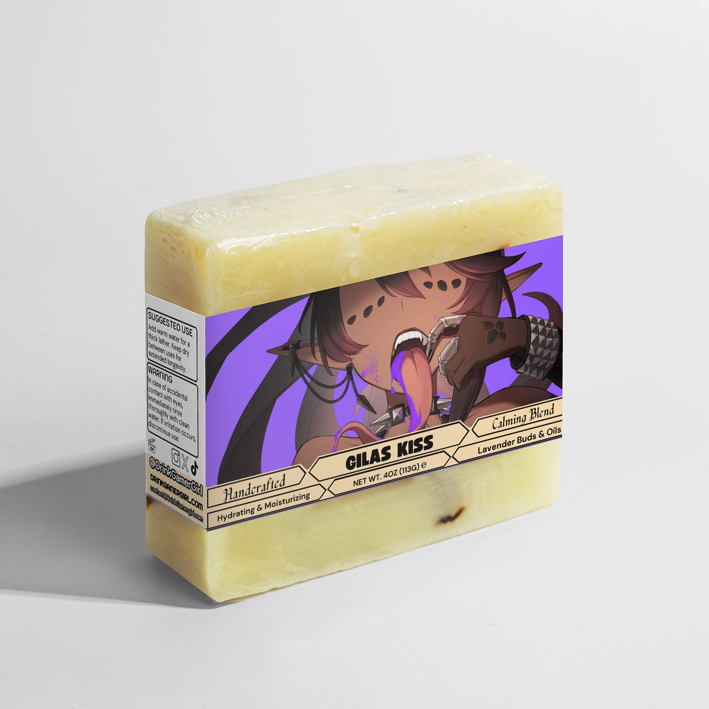 Mahisei Tokage - Gilas Kiss Calming Lavender Soap