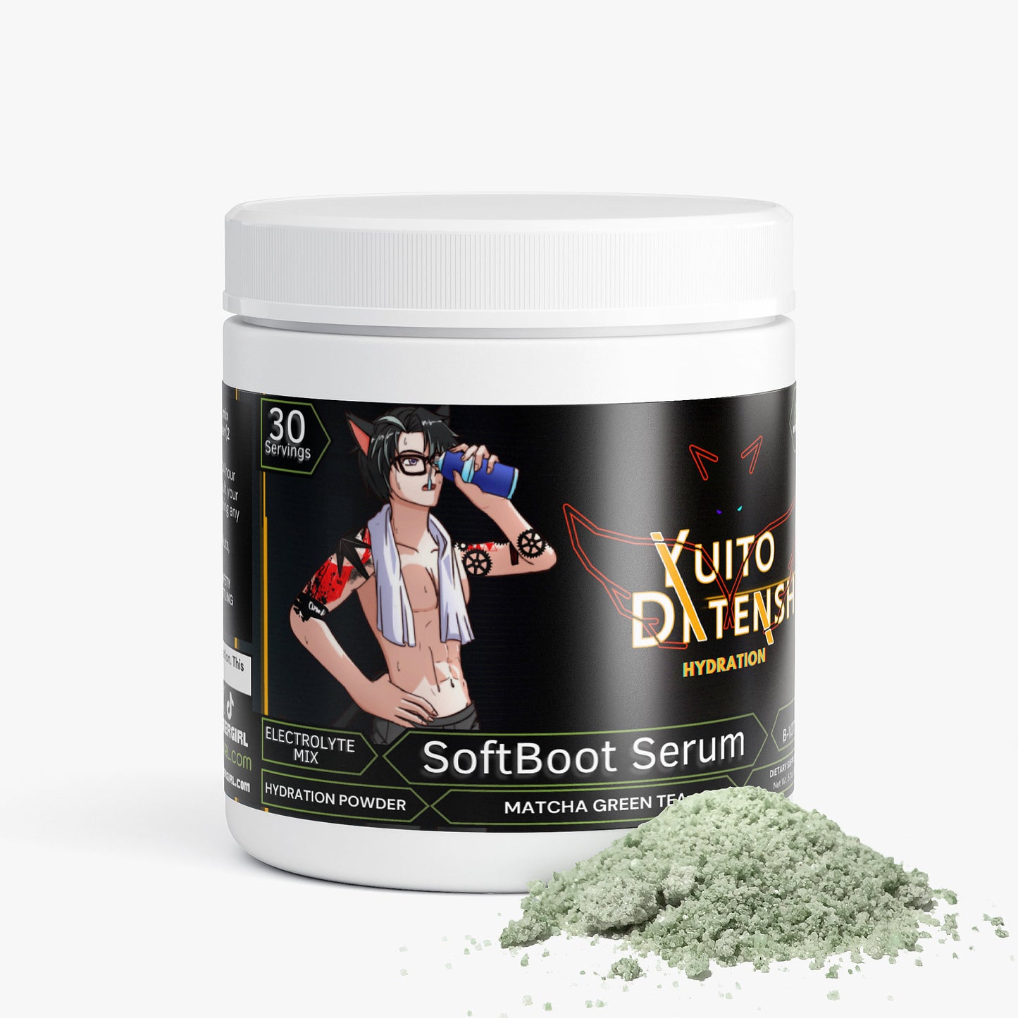 YuitoDatenshi - SoftBoot Serum Hydration Powder (Matcha Green Tea)