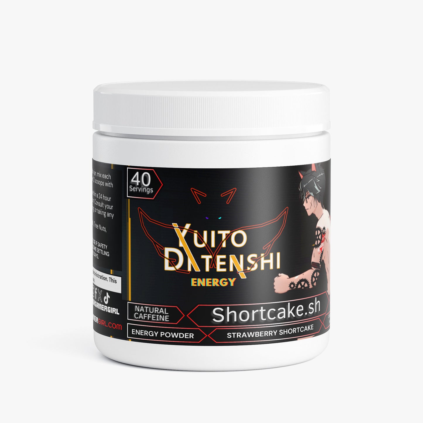 YuitoDatenshi - Shortcake.sh Energy Powder (Strawberry Shortcake)