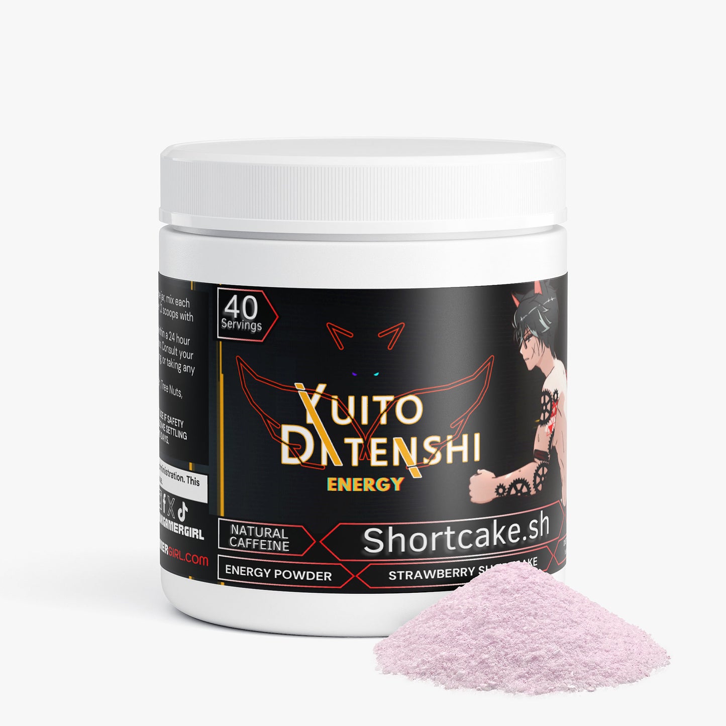 YuitoDatenshi - Shortcake.sh Energy Powder (Strawberry Shortcake)