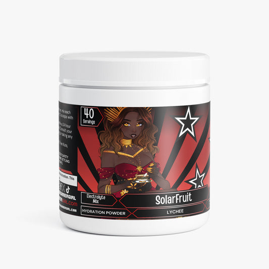 SqueeeQueen - SolarFruit Hydration Powder (Lychee)