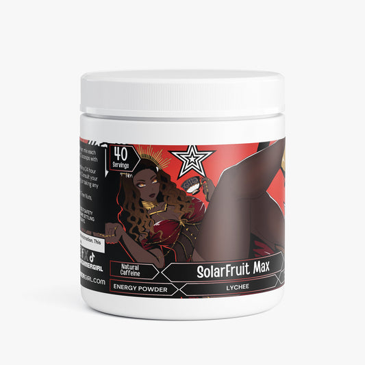 SqueeeQueen - SolarFruit Max Energy Powder (Lychee Splash Energy)