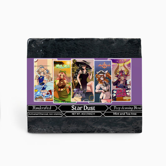 Solar Studios - Star Dust Charcoal Soap