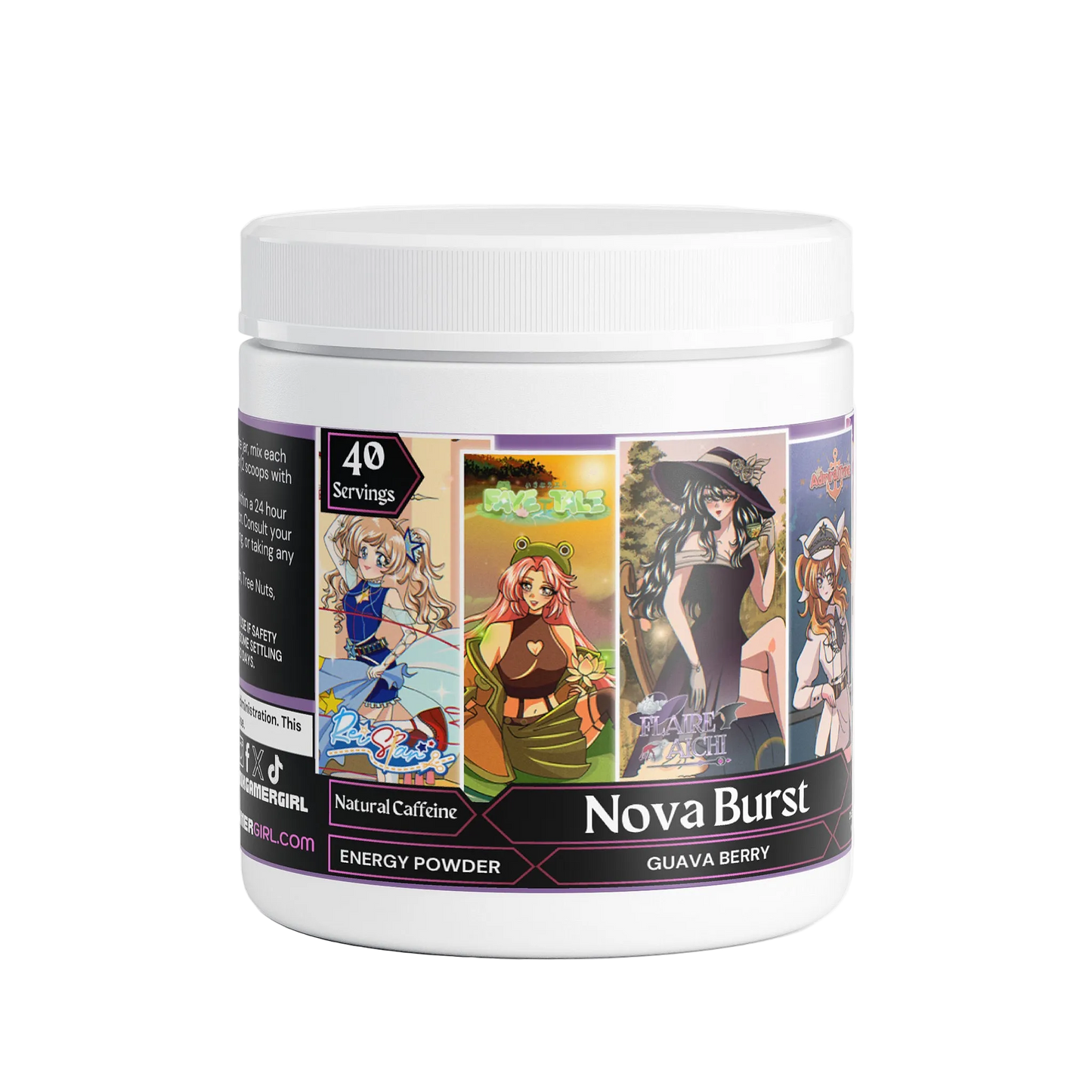 Solar Studios - Nova Burst Energy Powder (Guava Berry)