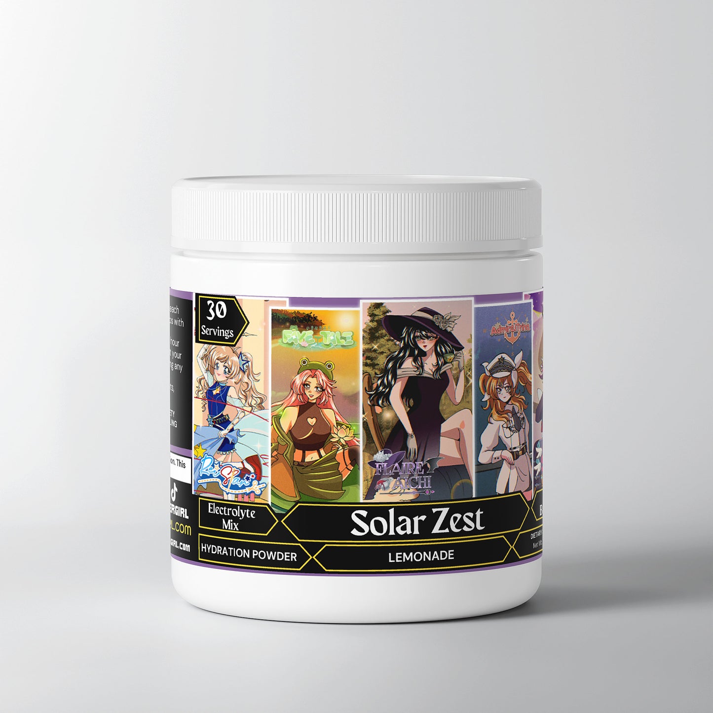 Solar Studios - Solar Zest Hydration Powder (Lemonade)