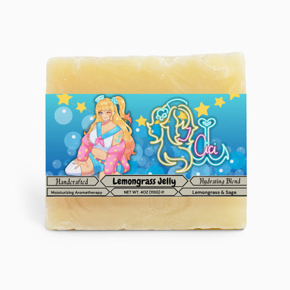 BoardwalkCici - Lemongrass Jelly Lemongrass & Sage Soap