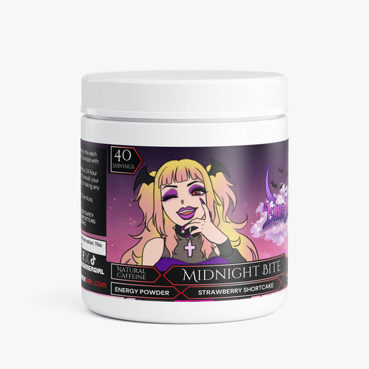LunaHime - Midnight Bite Energy Powder (Strawberry Shortcake)