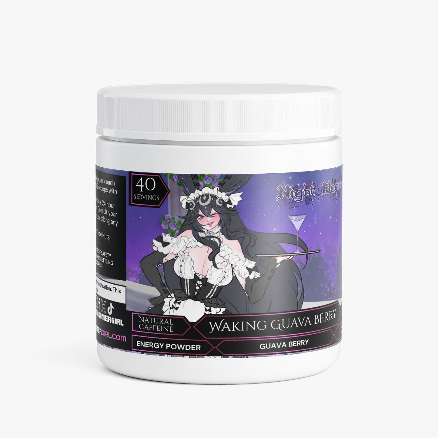 Night Maerie - Waking Guava Berry Energy Powder (Guava Berry)
