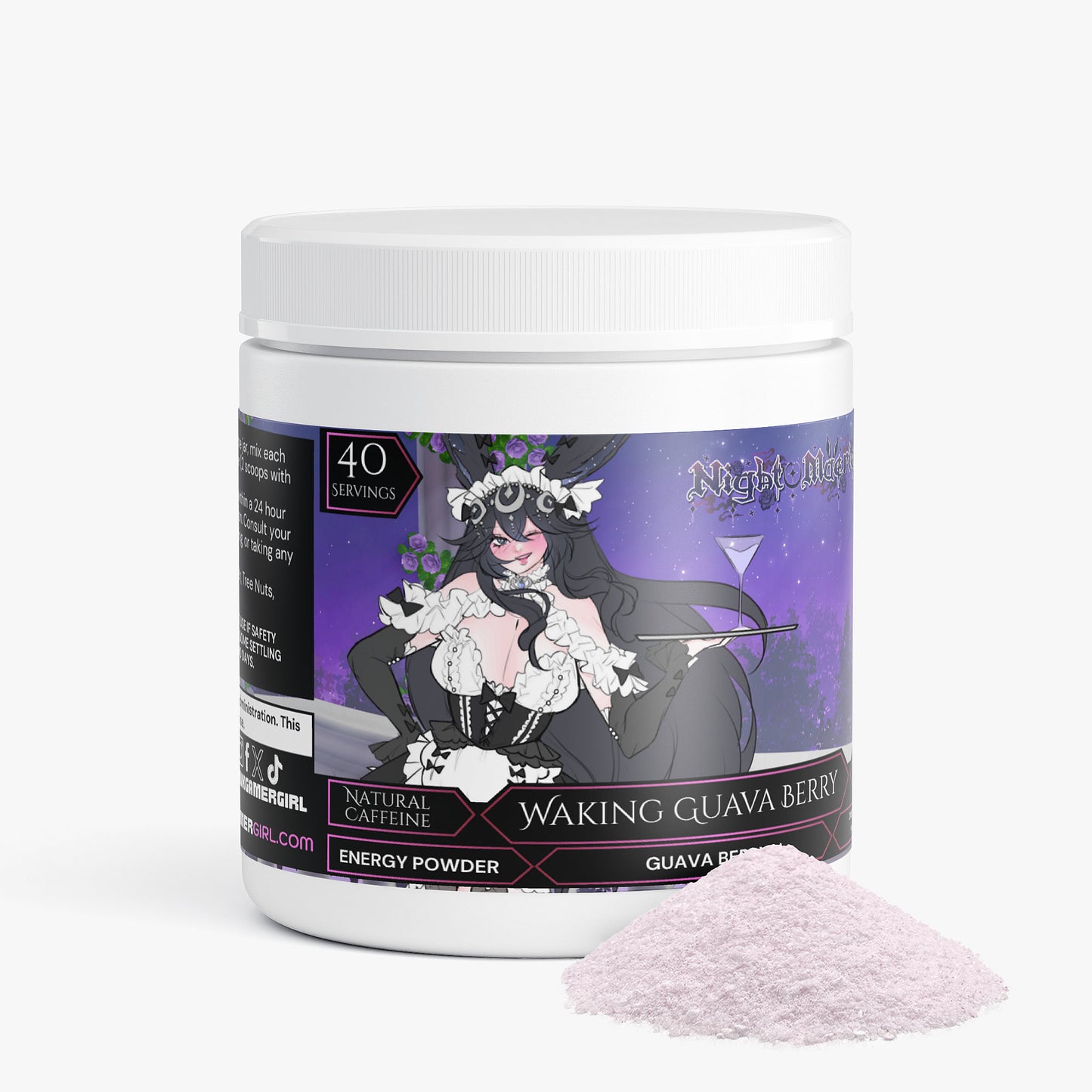Night Maerie - Waking Guava Berry Energy Powder (Guava Berry)