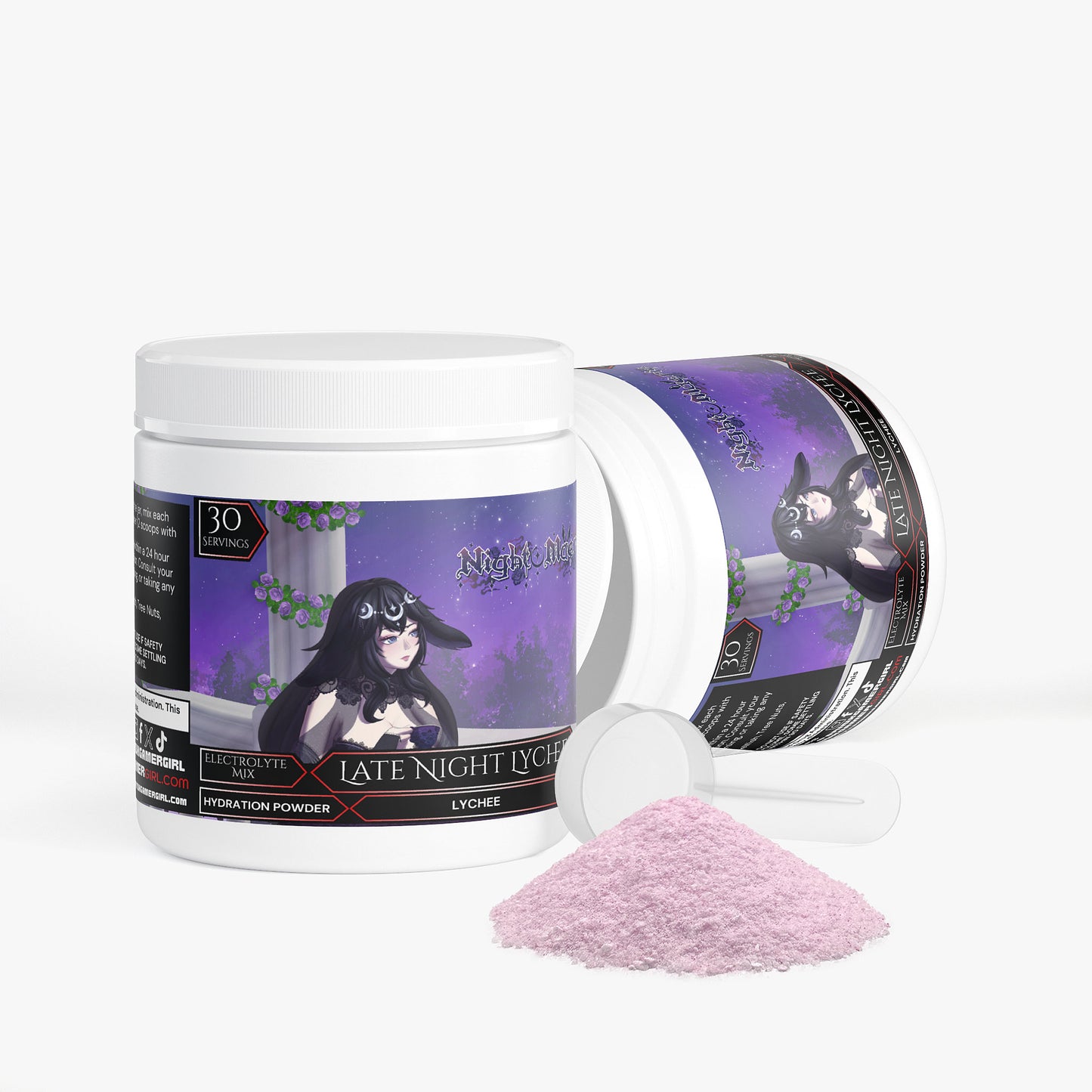 Night Maerie - Late Night Lychee Hydration Powder (Lychee)