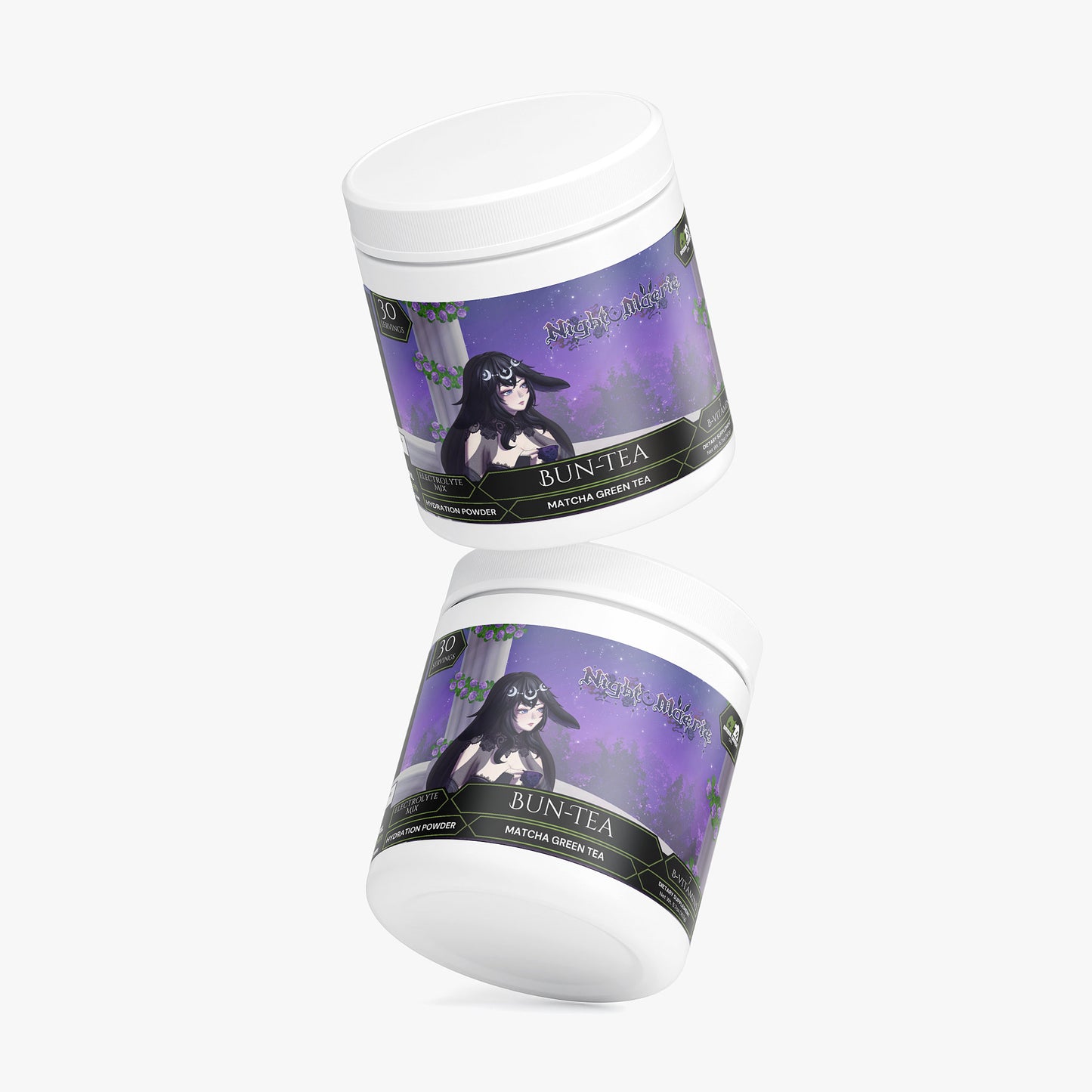 Night Maerie - Bun-Tea Hydration Powder (Matcha Green Tea)