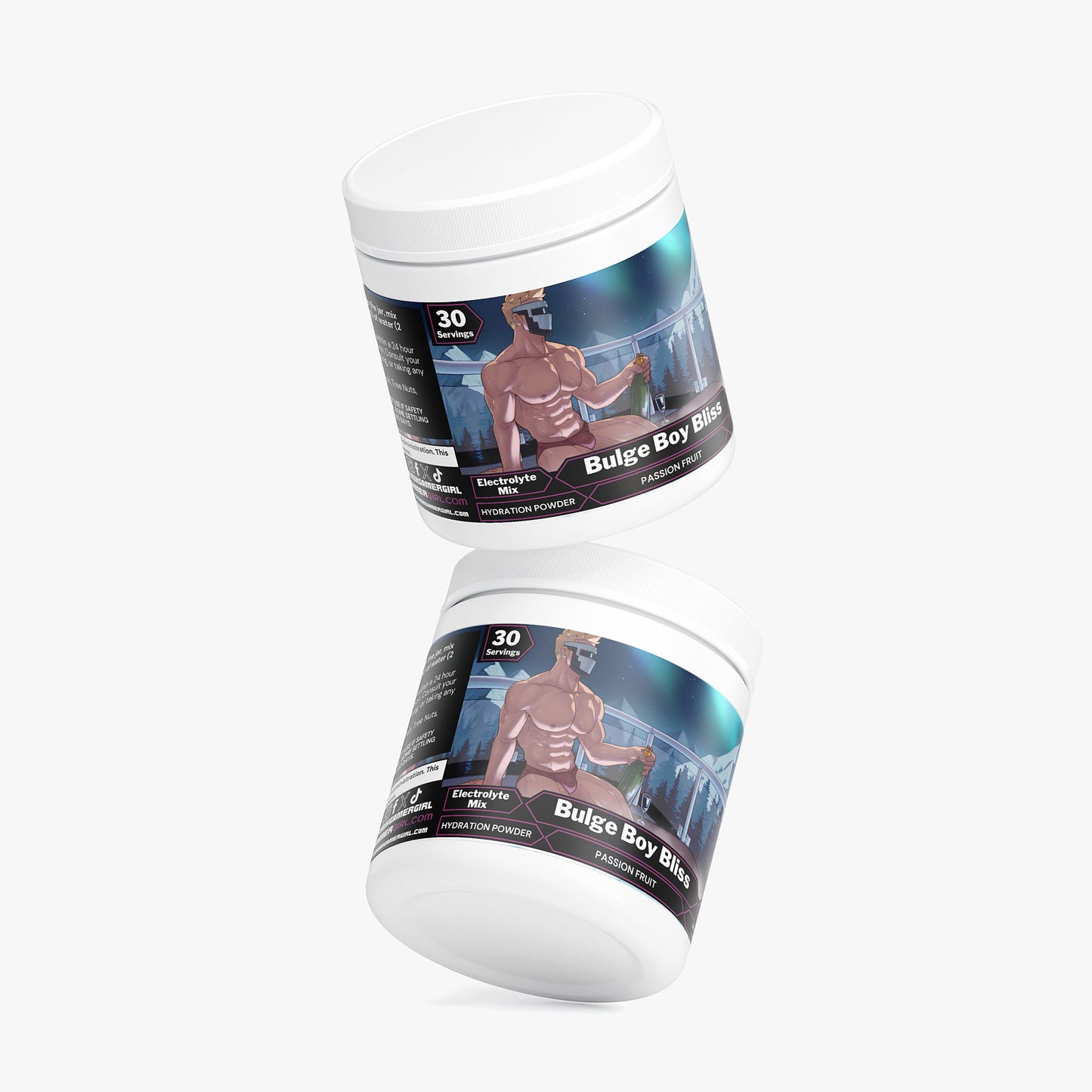 SilvySpark - Bulge Boy Bliss Hydration Powder (Passion Fruit)
