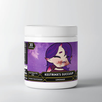 SuccuBunnVT - Kestrinx's SuccuSip Hydration Powder (Lemonade)