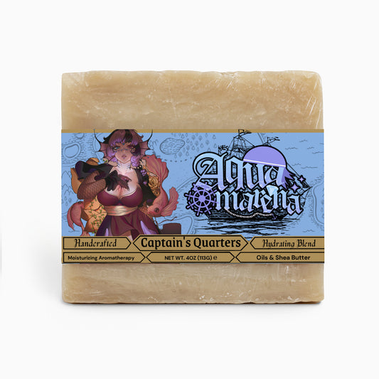 Aqua Marena - Captain's Quarters Rich Sandalwood Soap