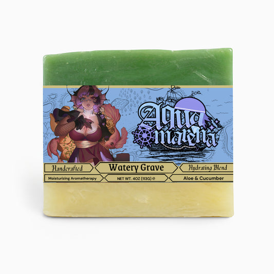 Aqua Marena - Watery Grave Aloe & Cool Cucumber Soap