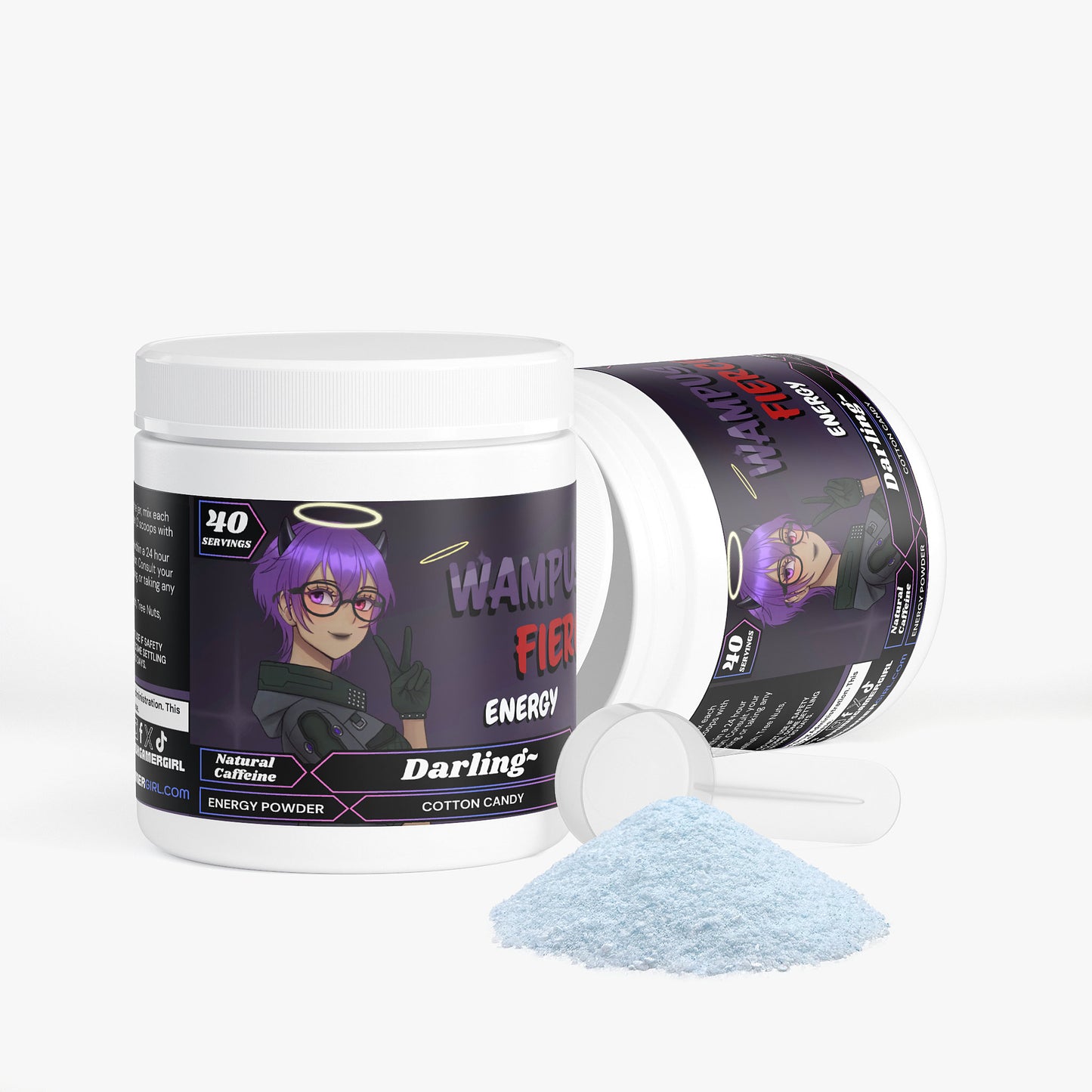 Wampus Fierce - Darling~ Energy Powder (Cotton Candy)