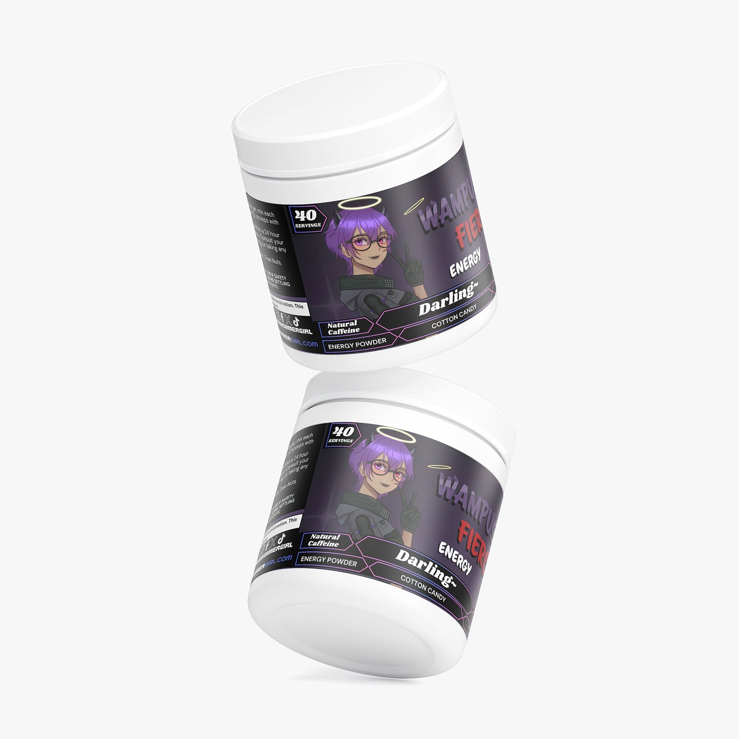 Wampus Fierce - Darling~ Energy Powder (Cotton Candy)