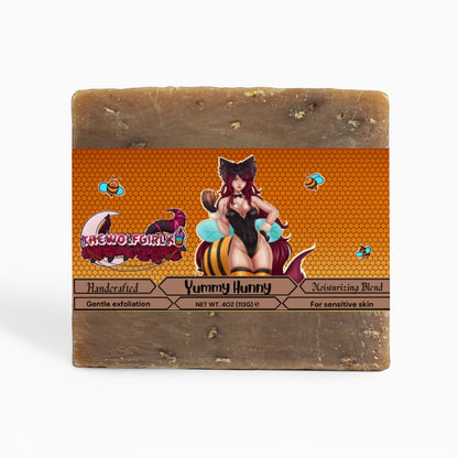 Thewolfgirlx - Yummy Hunny Oat Milk Honey Soap