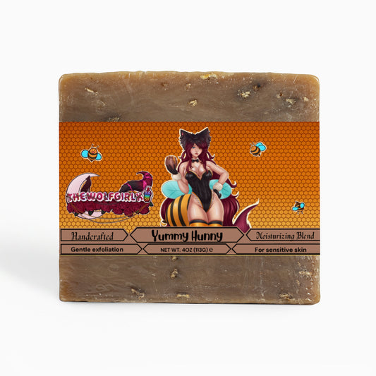 Thewolfgirlx - Yummy Hunny Oat Milk Honey Soap