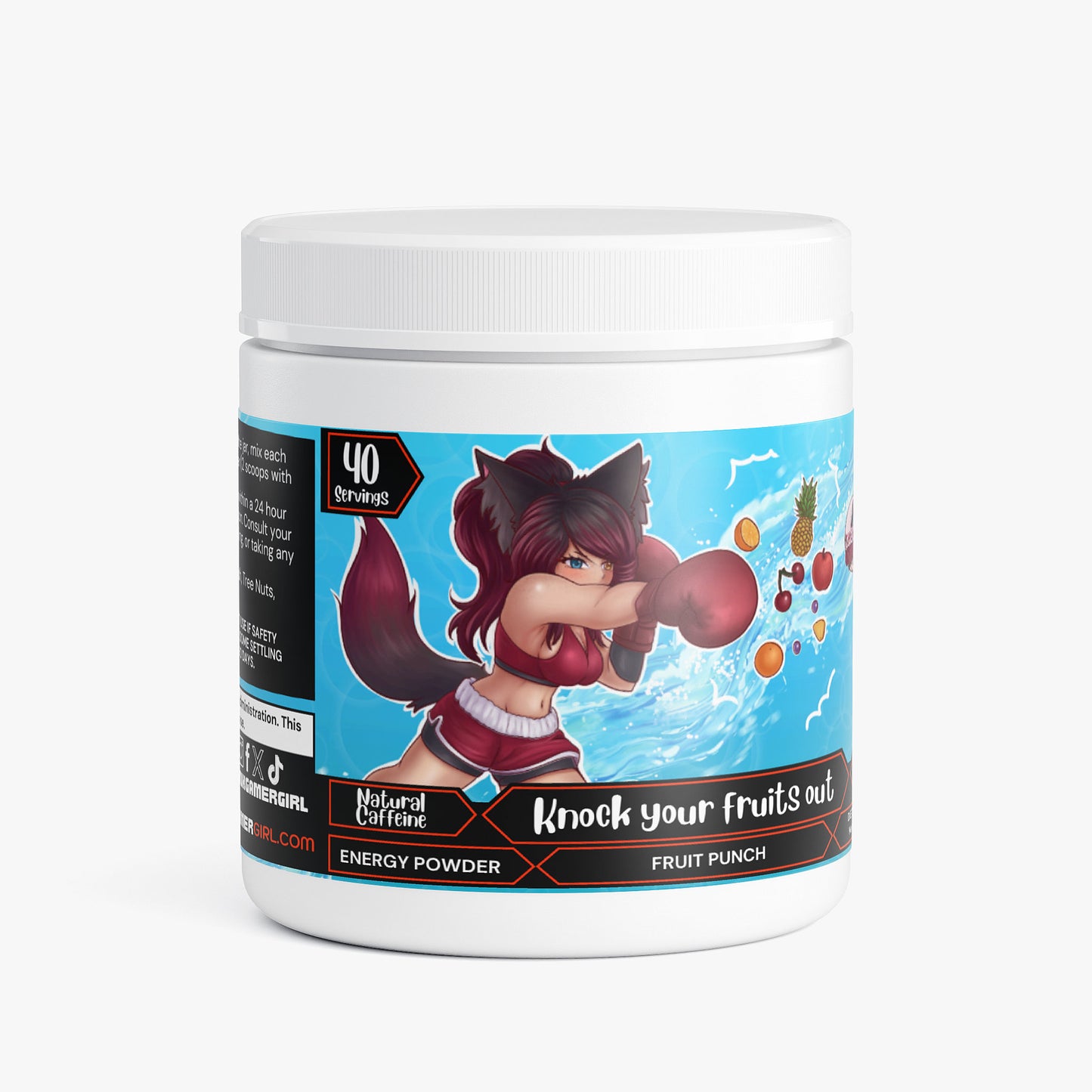 Thewolfgirlx - Knock your Fruits Out Energy Powder (Fruit Punch)