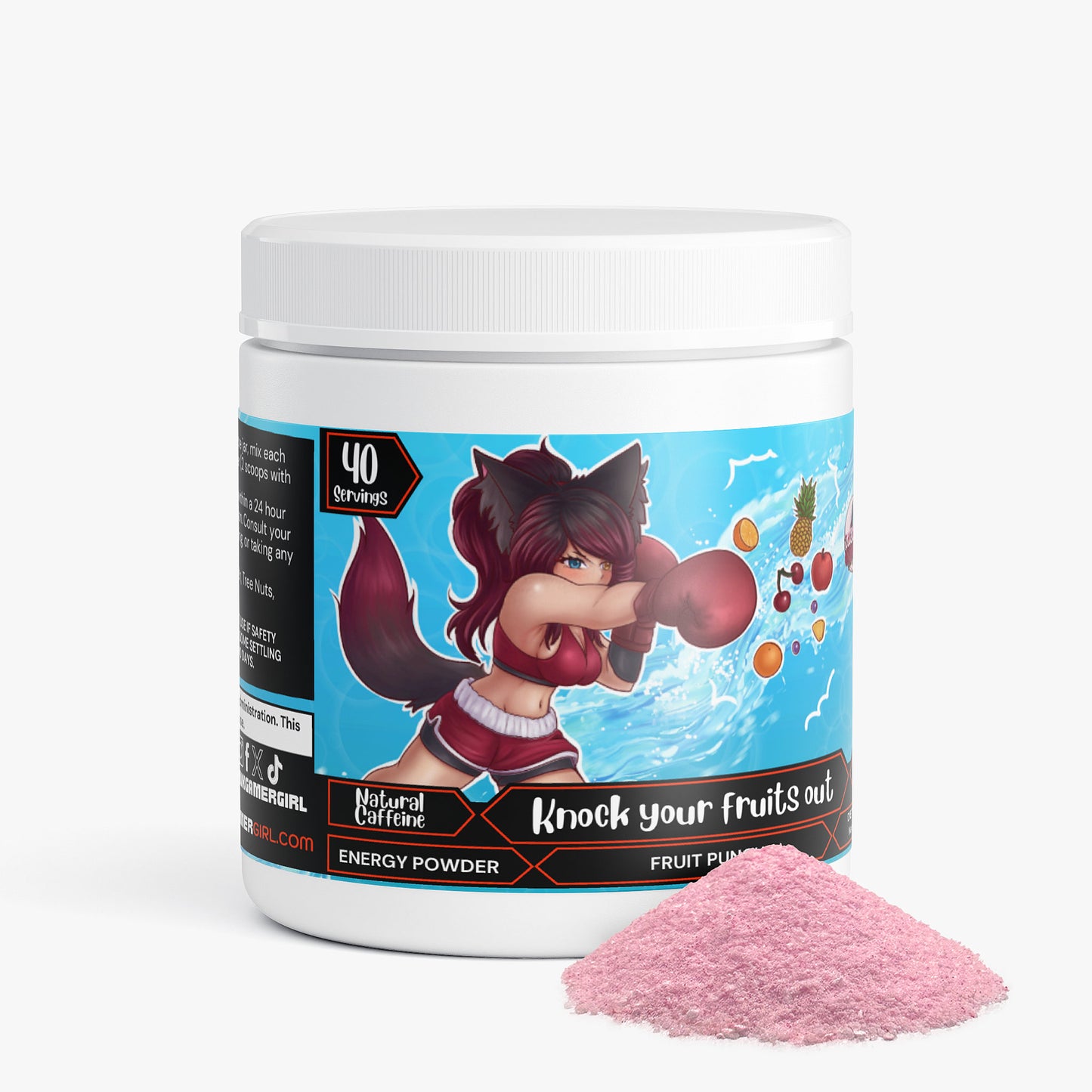 Thewolfgirlx - Knock your Fruits Out Energy Powder (Fruit Punch)