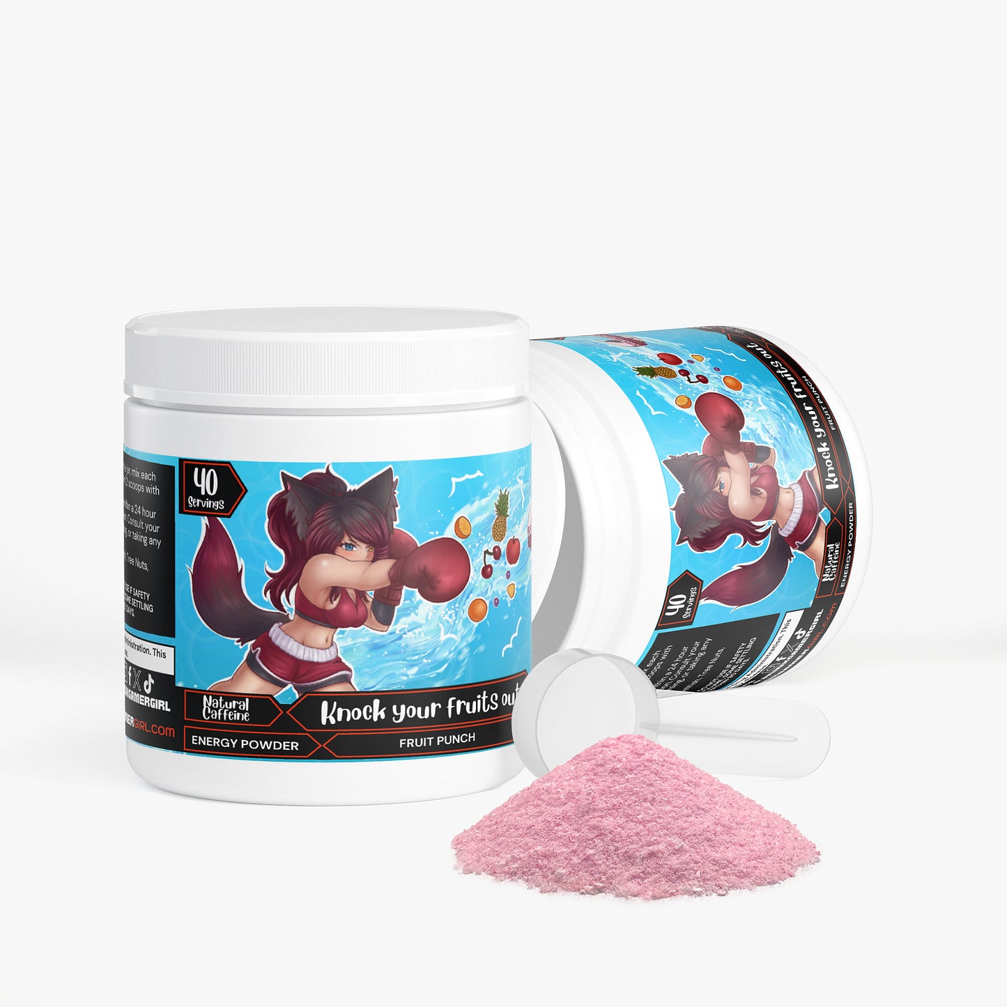 Thewolfgirlx - Knock your Fruits Out Energy Powder (Fruit Punch)