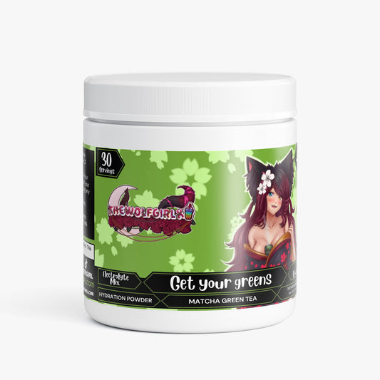 Thewolfgirlx - Get your greens Hydration Powder (Matcha Green Tea)