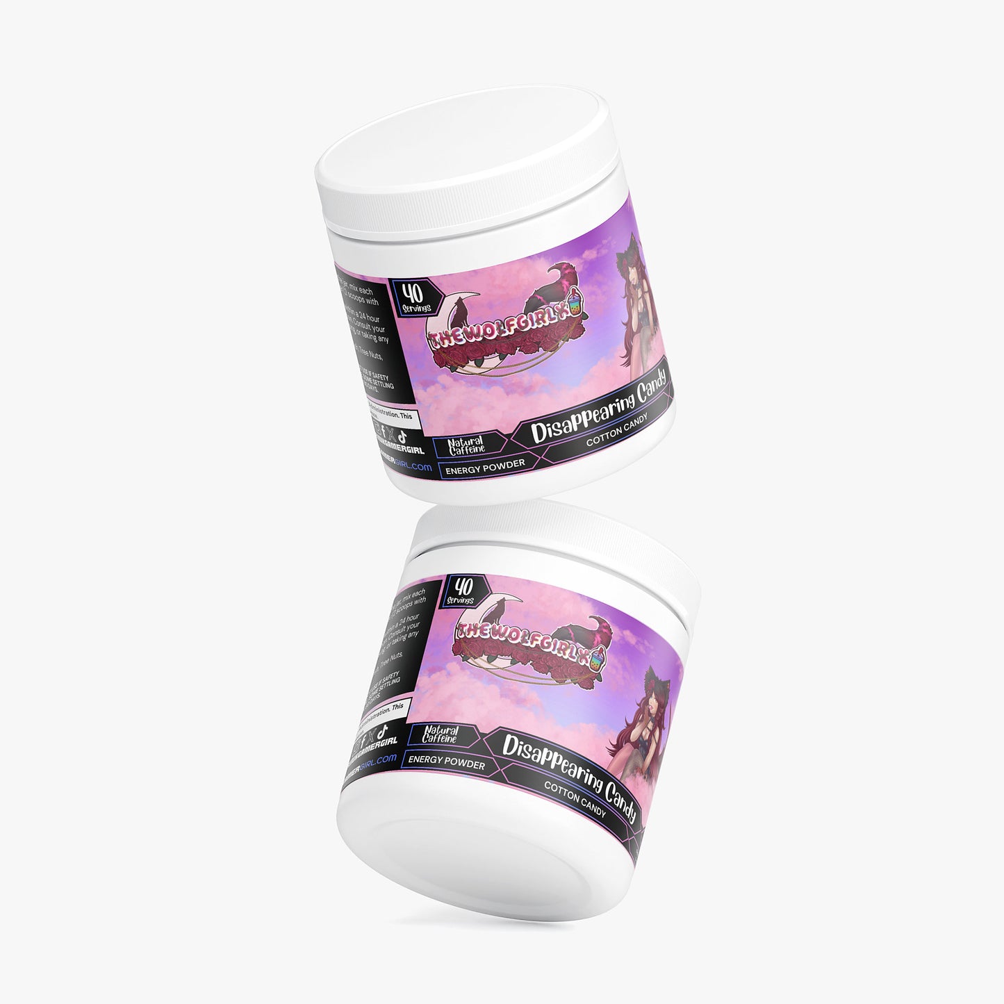 Thewolfgirlx - Disappearing Candy Energy Powder (Cotton Candy)