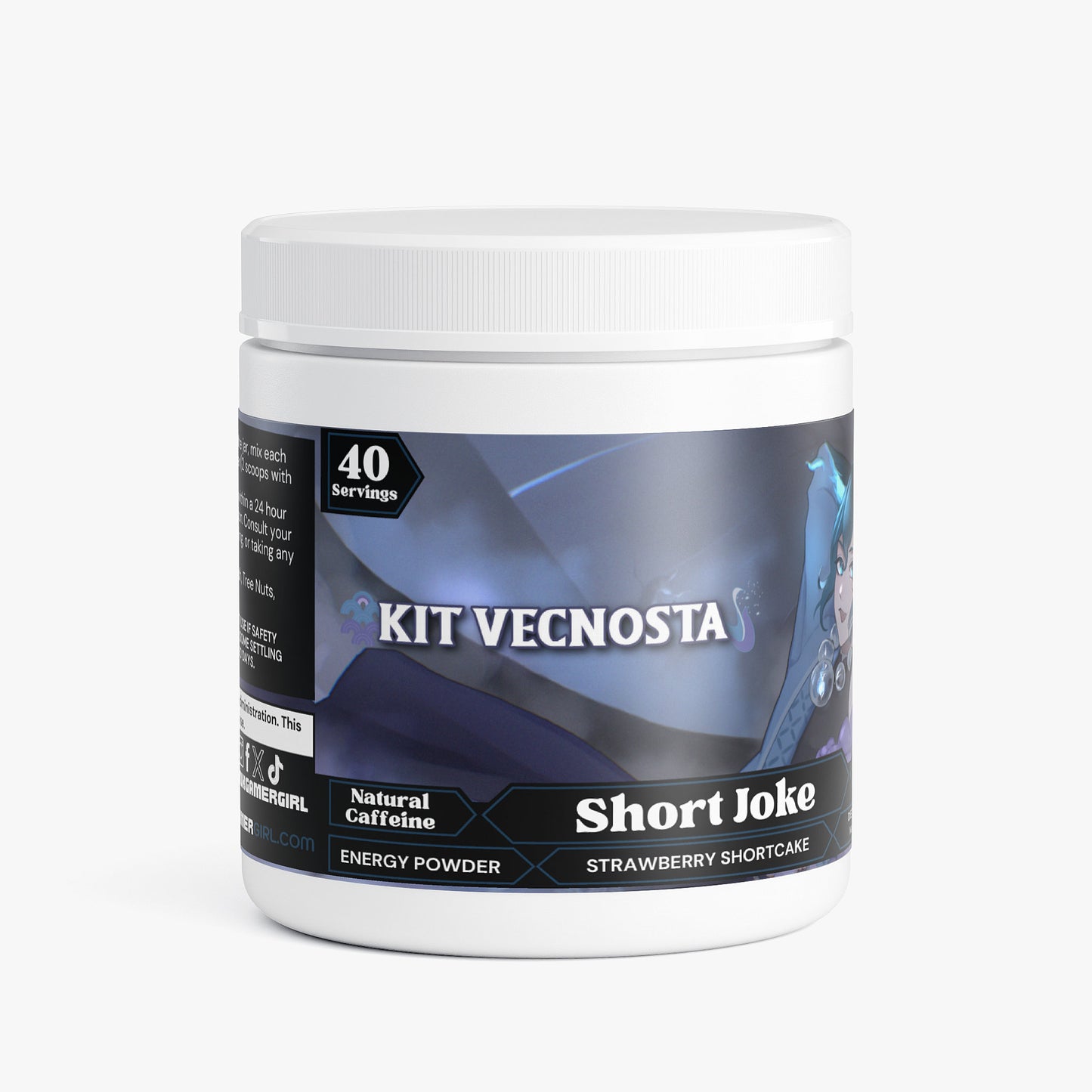 Kit Vecnosta - Short Joke Energy Powder (Strawberry Shortcake)