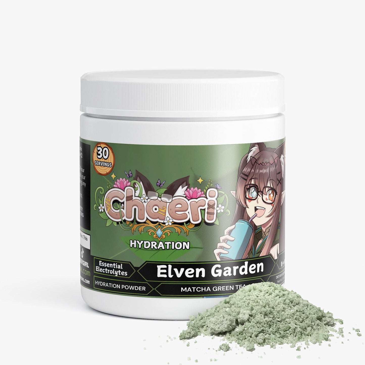 Chaeri - Elven Garden Hydration Powder (Matcha Green Tea)