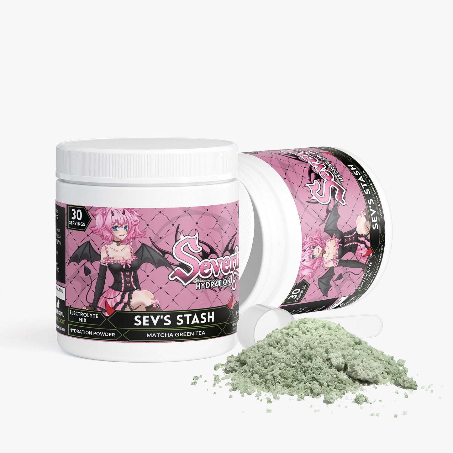 Severia VT - Sev's Stash Hydration Powder (Matcha Green Tea)