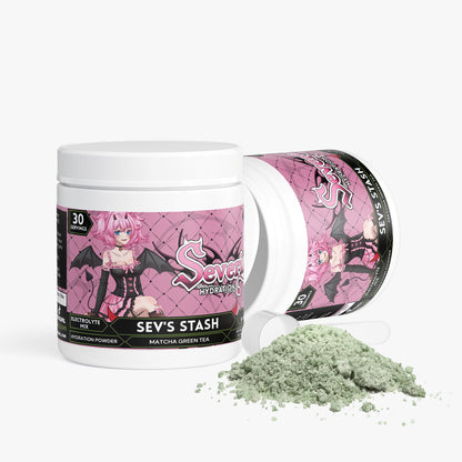 Severia VT - Sev's Stash Hydration Powder (Matcha Green Tea)