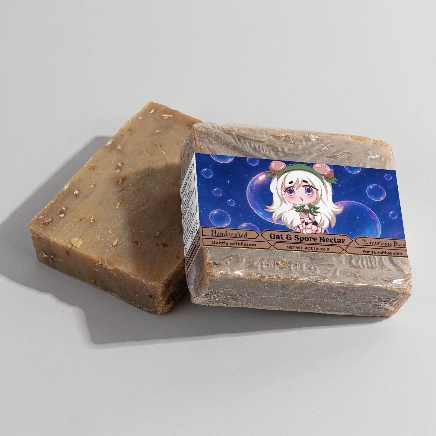 MushiiXx - Oat & Spore Nectar Oat Milk Honey Soap