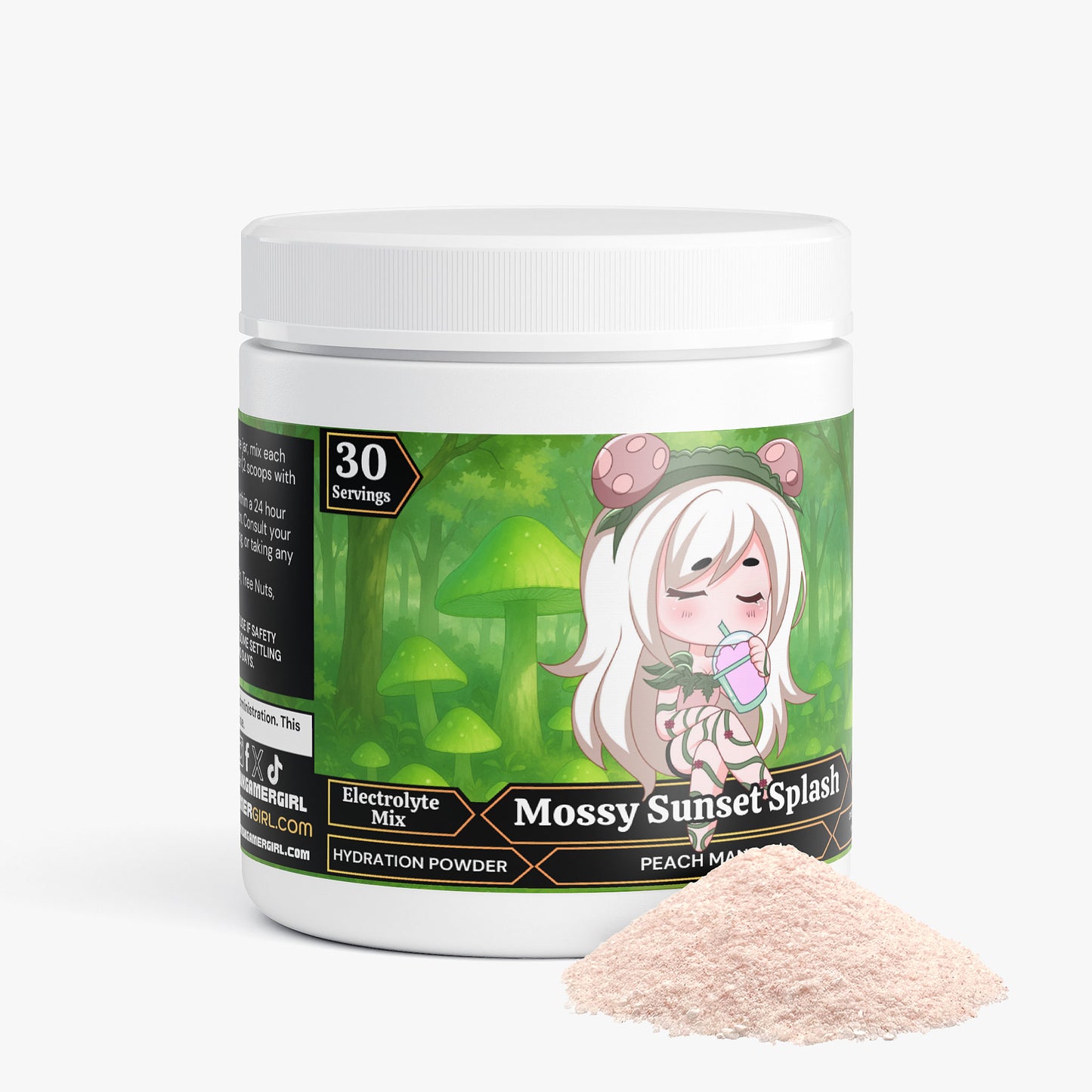 MushiiXx - Mossy Sunset Splash Hydration Powder (Peach Mango)