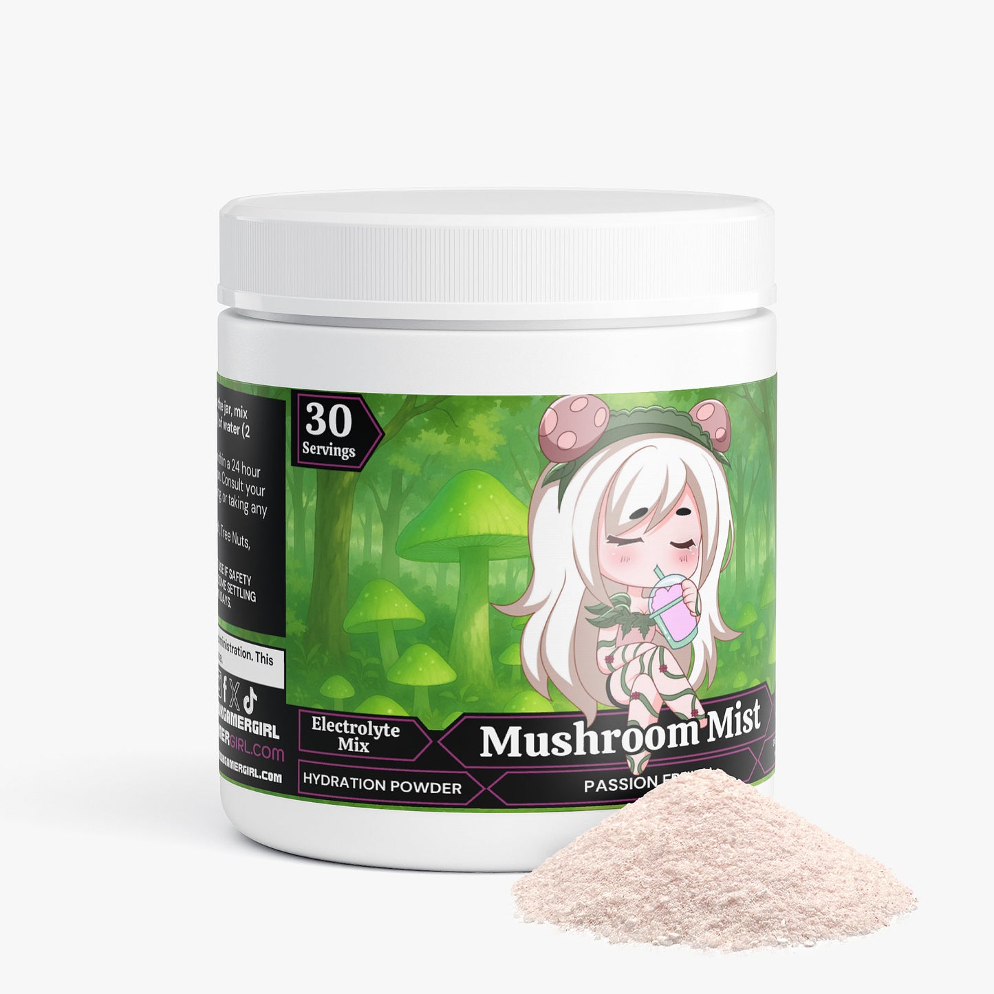 MushiiXx - Mushroom Mist Hydration Powder (Passion Fruit)