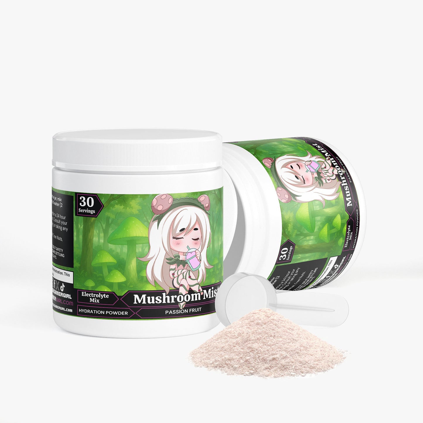 MushiiXx - Mushroom Mist Hydration Powder (Passion Fruit)