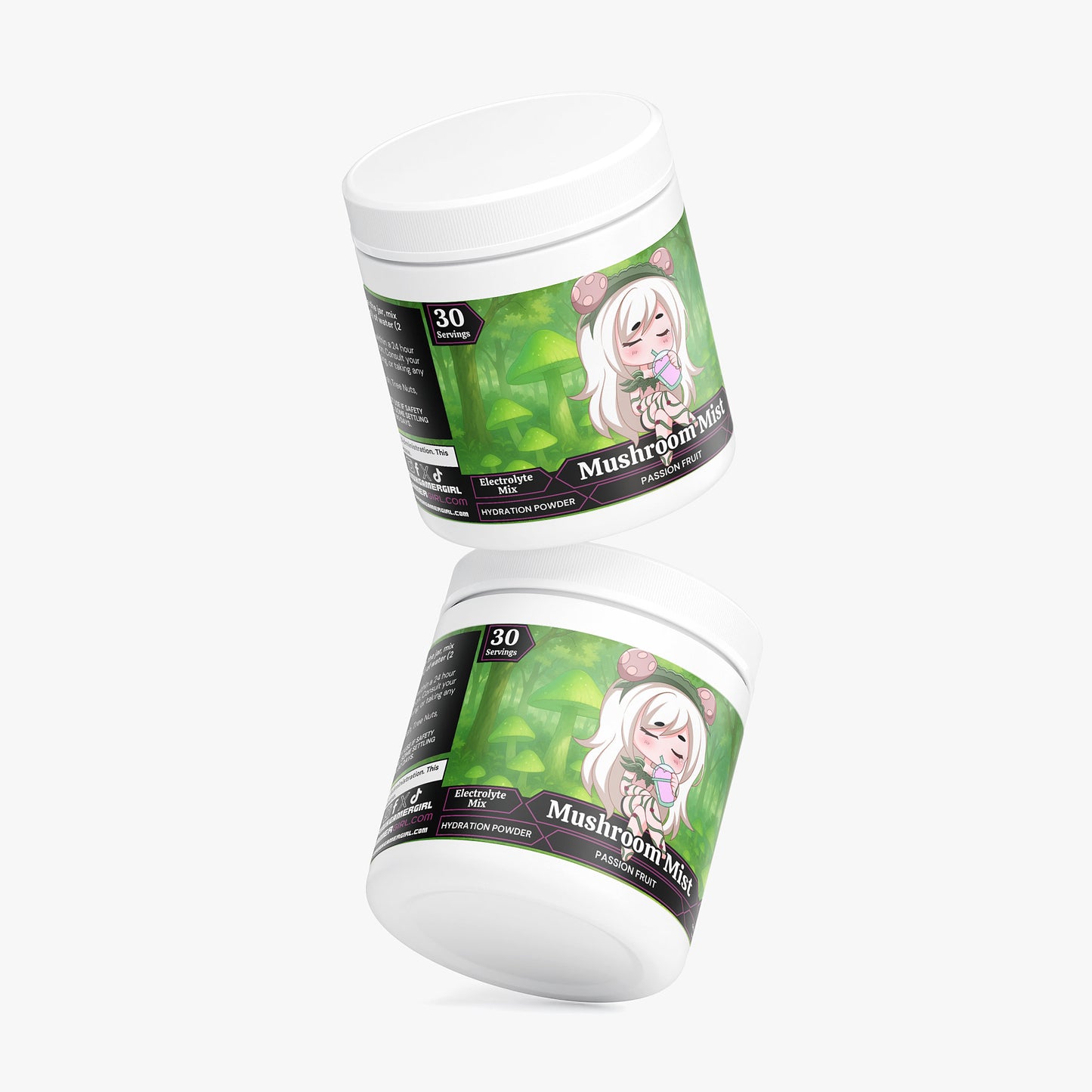 MushiiXx - Mushroom Mist Hydration Powder (Passion Fruit)