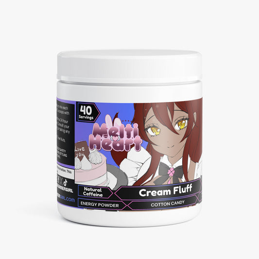 MeltiHeart - Cream Fluff Energy Powder (Cotton Candy)