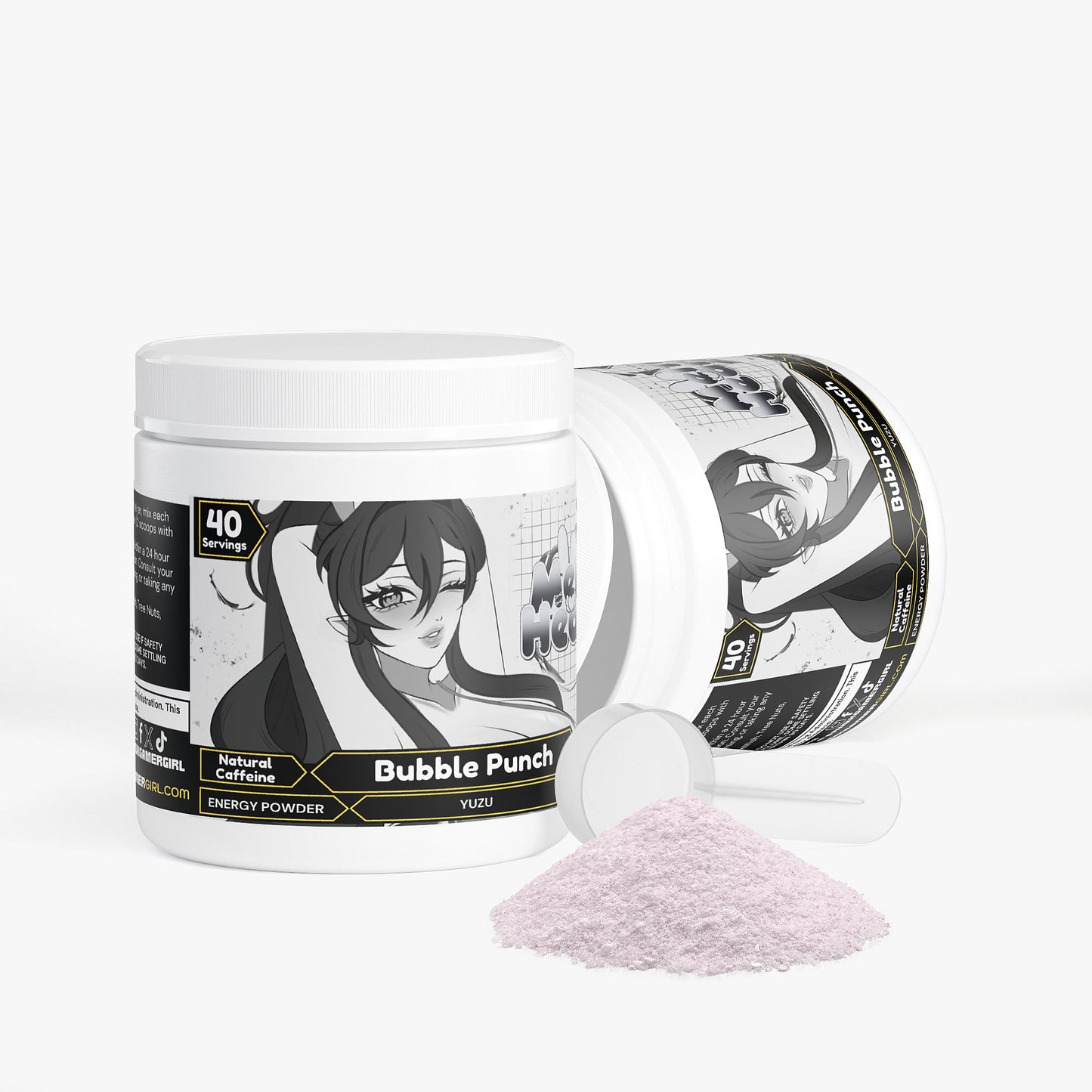 MeltiHeart - Bubble Punch Energy Powder (Yuzu Flavor)