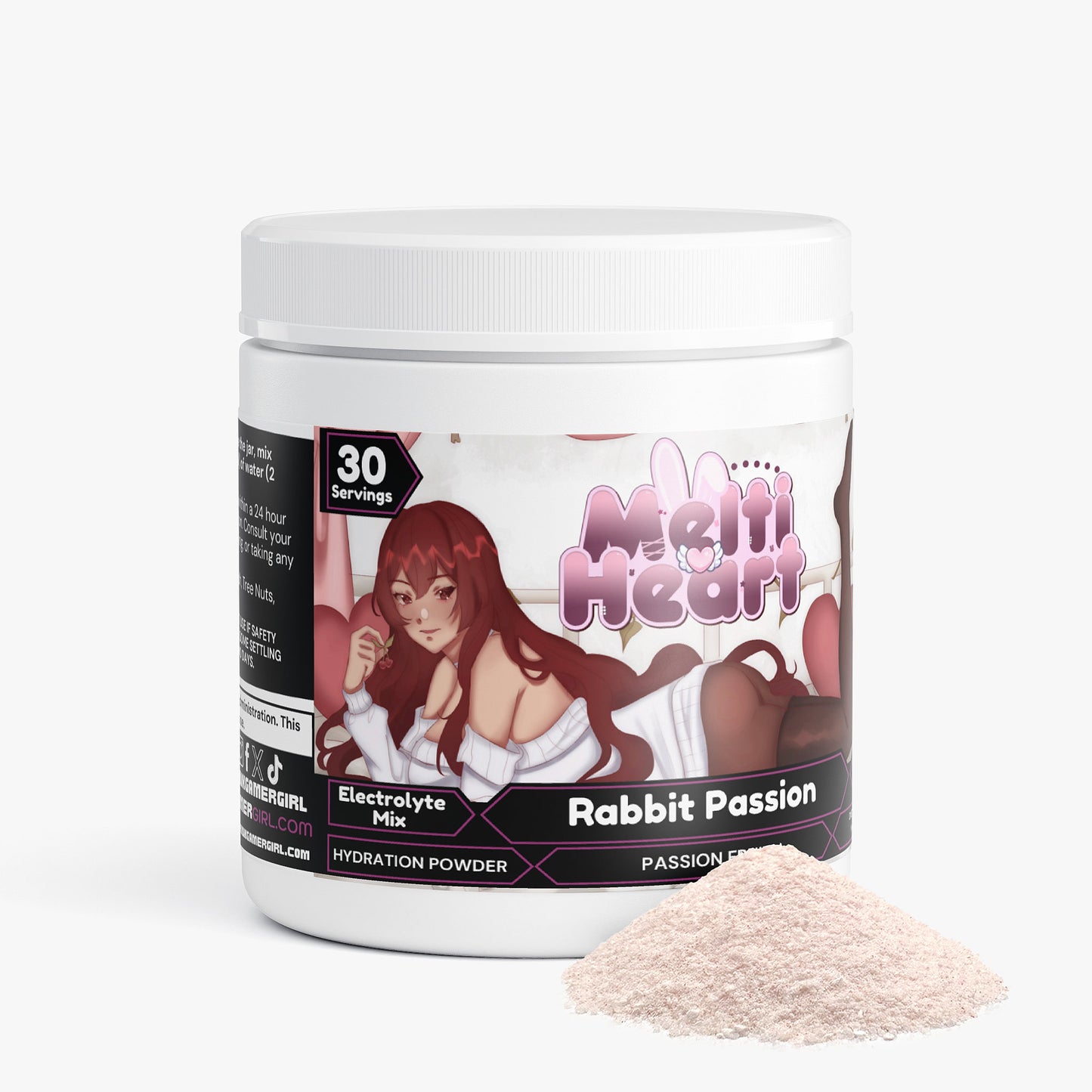 MeltiHeart - Rabbit Passion Hydration Powder (Passion Fruit)