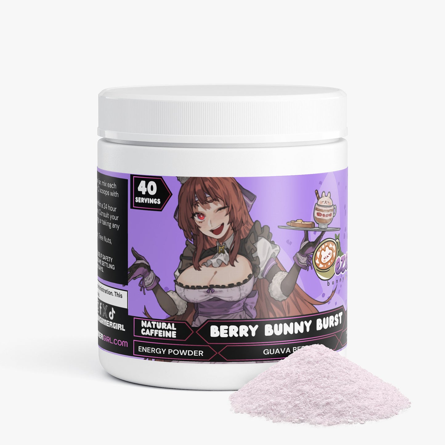 Ezenal Darcen - Berry Bunny Burst Energy Powder (Guava Berry)