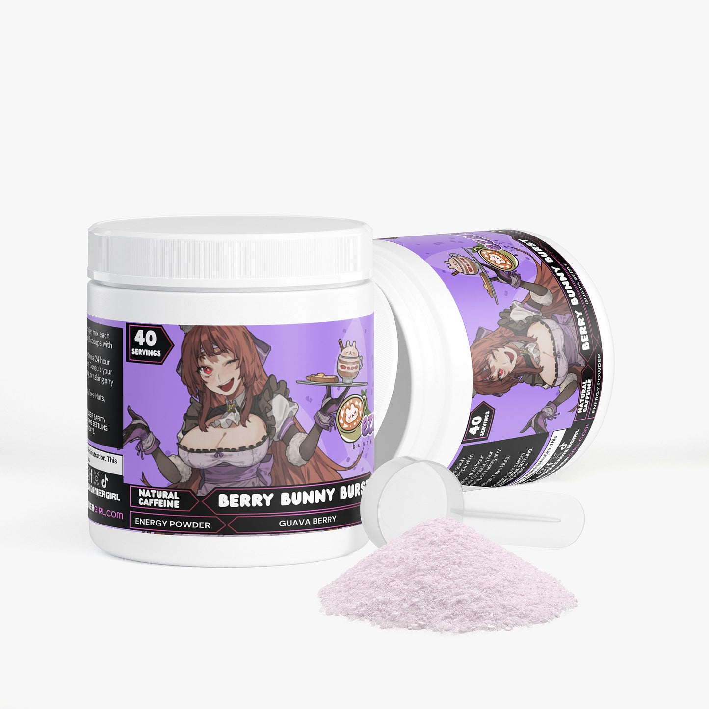Ezenal Darcen - Berry Bunny Burst Energy Powder (Guava Berry)
