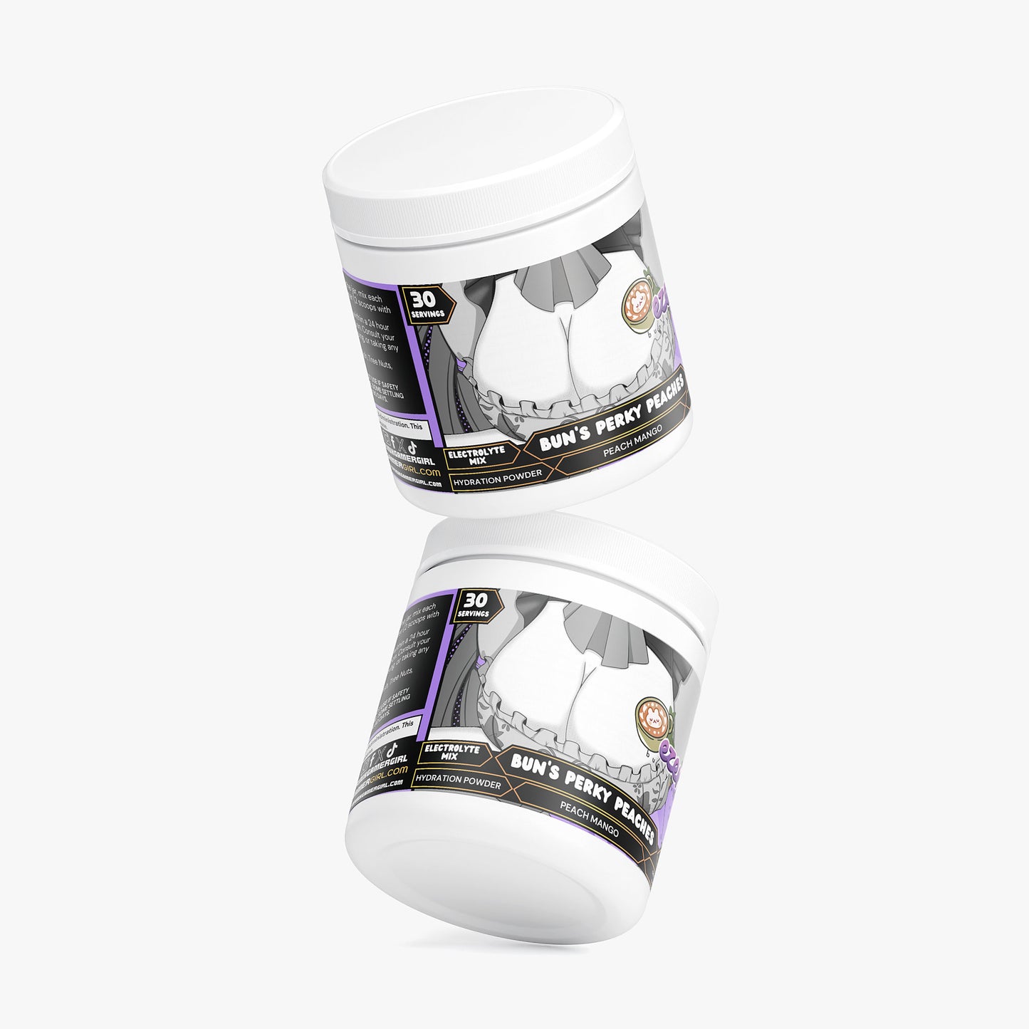 Ezenal Darcen - Bun's Perky Peaches Hydration Powder (Peach Mango)