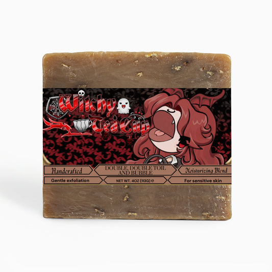 Witchy Tea Cup - Double, Double Toil and Bubble Oat Milk Honey Soap